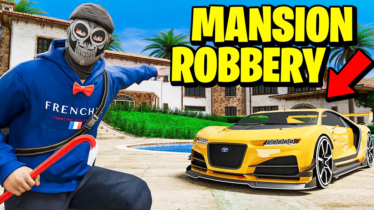 Robbing LUXURY HOUSES In GTA 5 RP