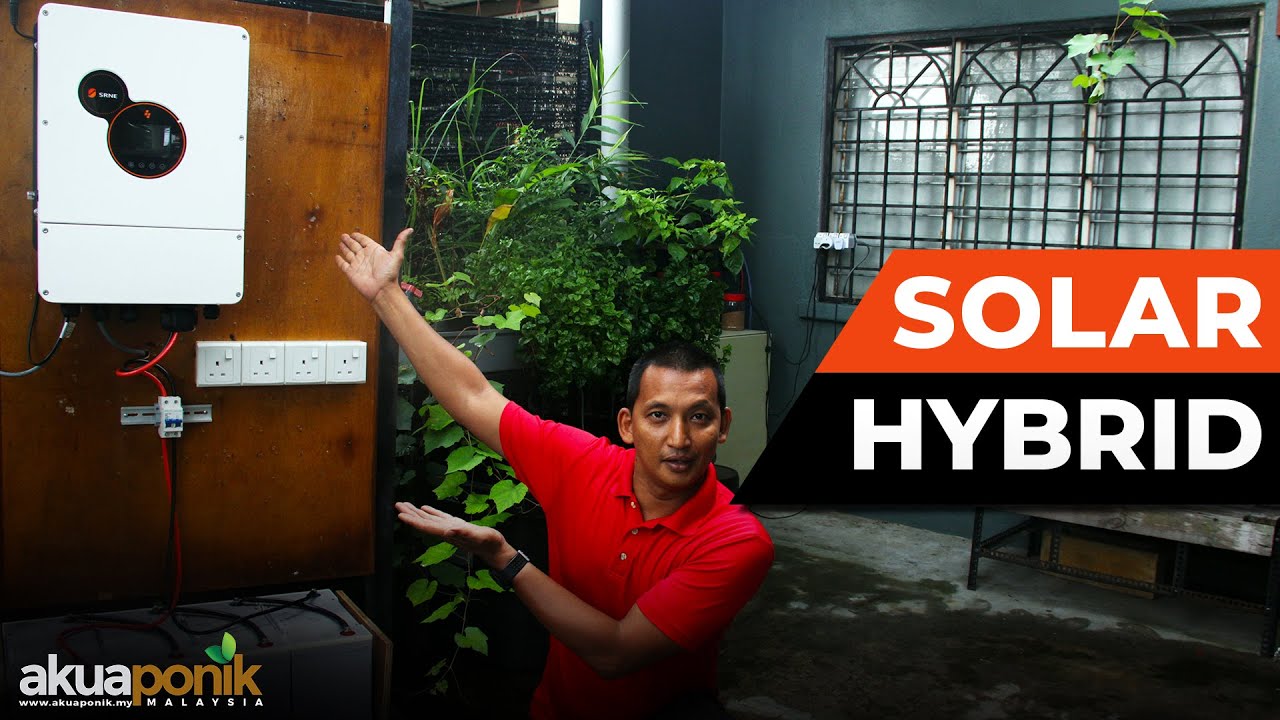 DIY Solar Hybrid 01 | Cara Pasang & Pemilihan Inverter | Memang BERBALOI Ke Guna Solar Ni?