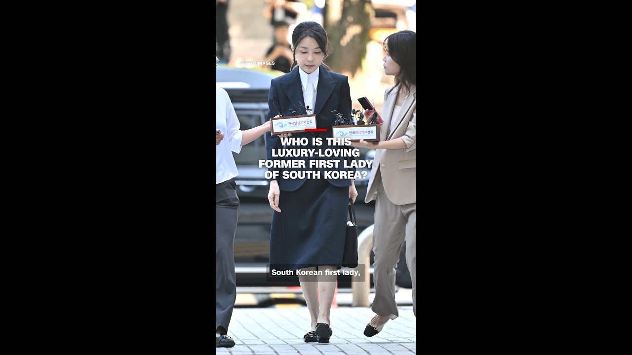Who is this luxury-loving former first lady of South Korea?