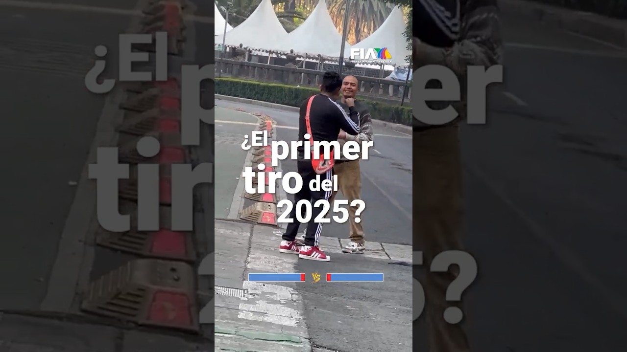 &iquest;La primera pelea de 2025? | Nuestro reportero capt&oacute; estas incre&iacute;bles im&aacute;genes