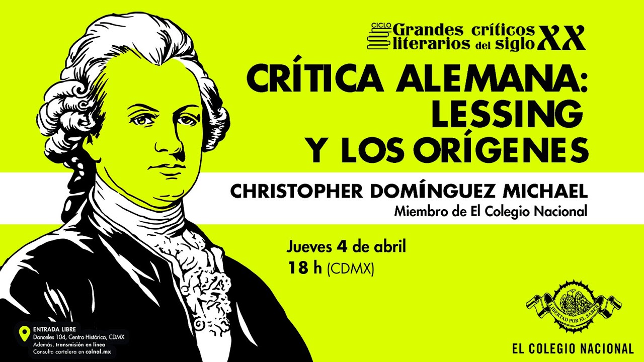 Crítica alemana: Lessing y los orígenes | Ciclo Grandes críticos literarios