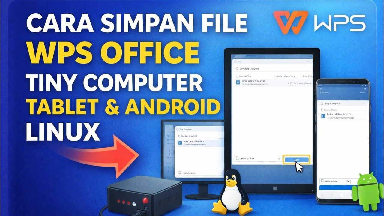 CARA SIMPAN FILE WPS PC LEVEL