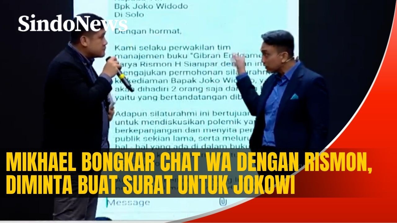 Terungkap! Mikhael Bongkar Chat WA dengan Rismon, Diminta Buat Surat untuk Jokowi | Rakyat Bersuara