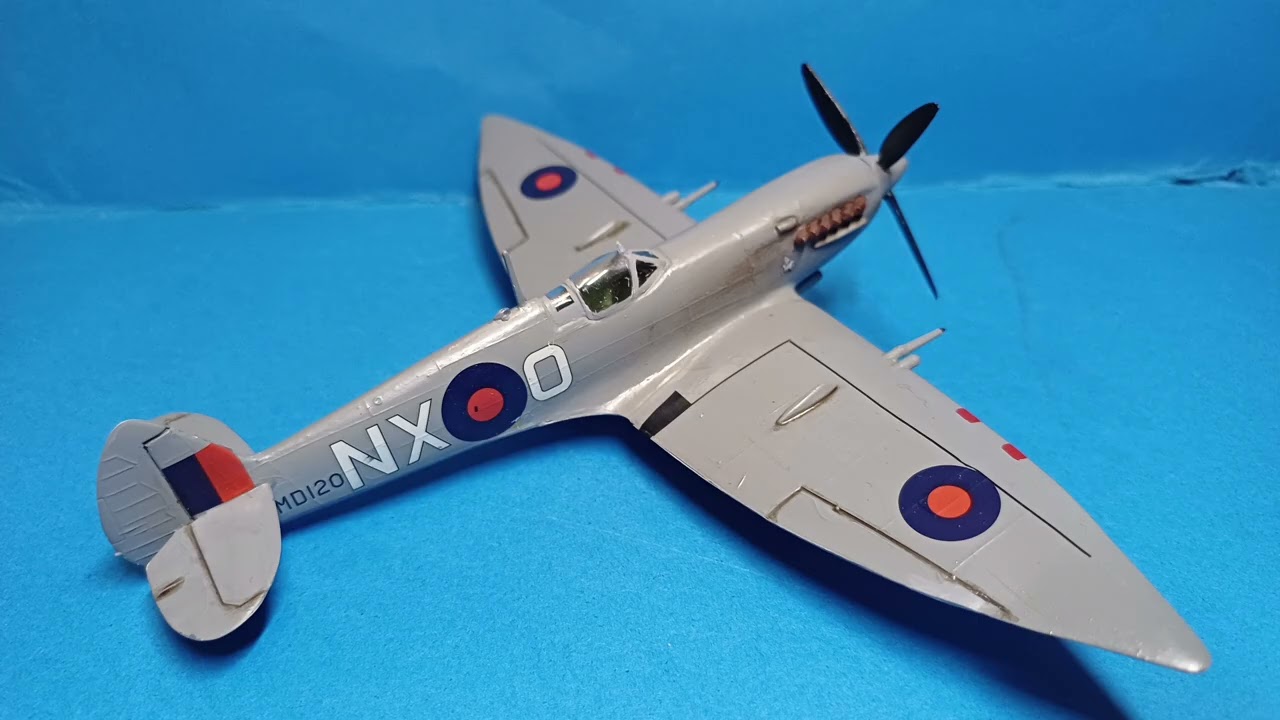 Spitfire F/Mk.VII, Kopro 1:72 vintage (1983) - budowa/build review#plasticmodelkits #hobby #history