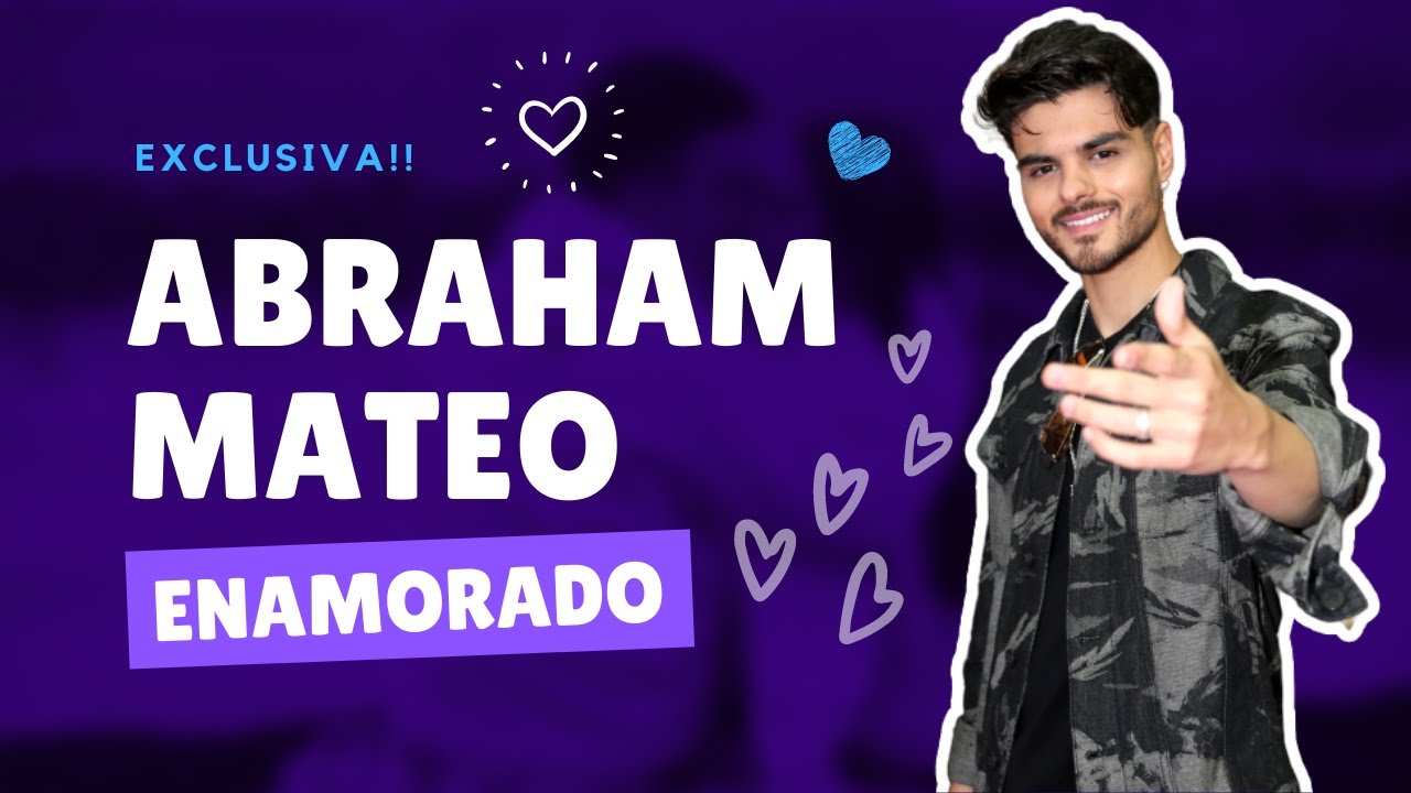 ¡EXCLUSIVA 🔥🔥❤️!!! Abraham Mateo confiesa que está enamorado
