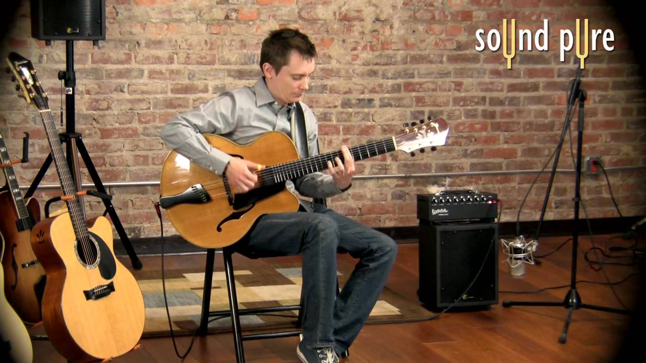 Chameleon Speaker Demo With a Buscarino Virtuoso Archtop