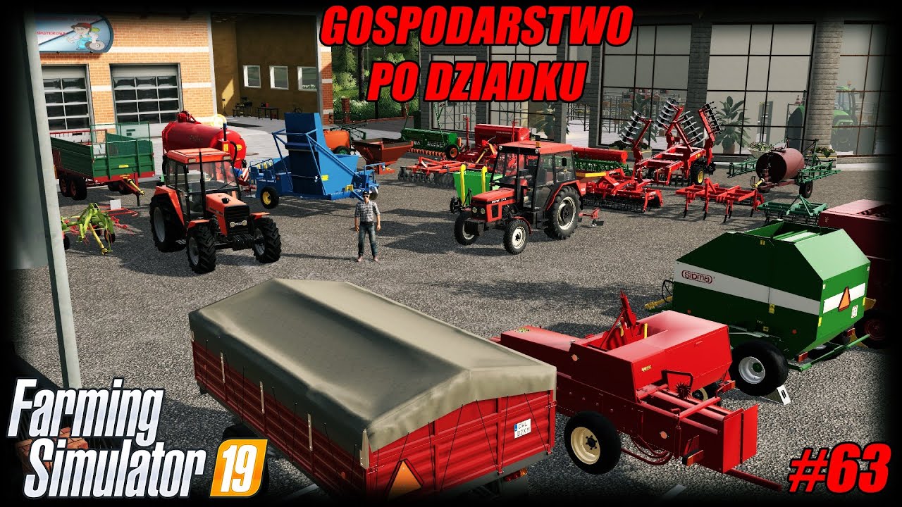 ★ Wielkie zakupy, oglądamy maszyny, nowości w sklepie ★ Gospodarstwo Po Dziadku ★ FS 19 ★