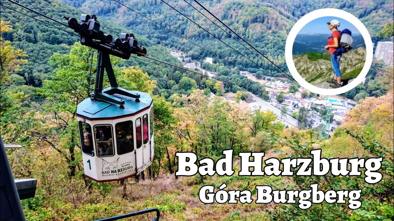 👣Góry HARZ - Rysie w Bad Harzburg, wjazd gondolą