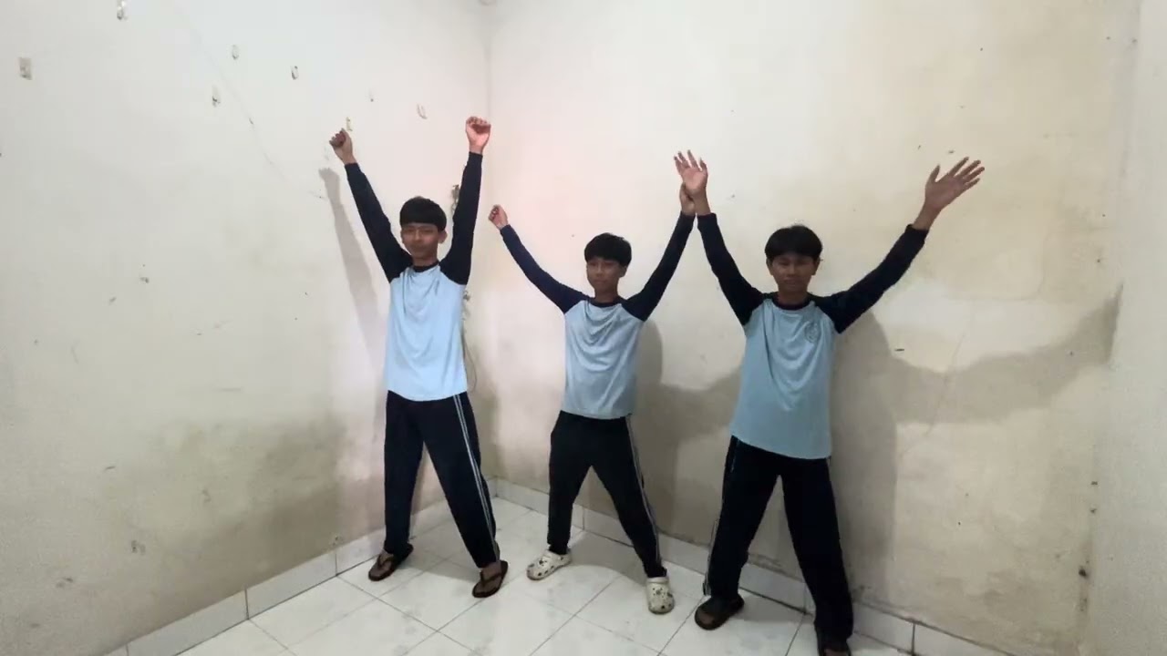 ujian praktek senam anak indonesia hebat