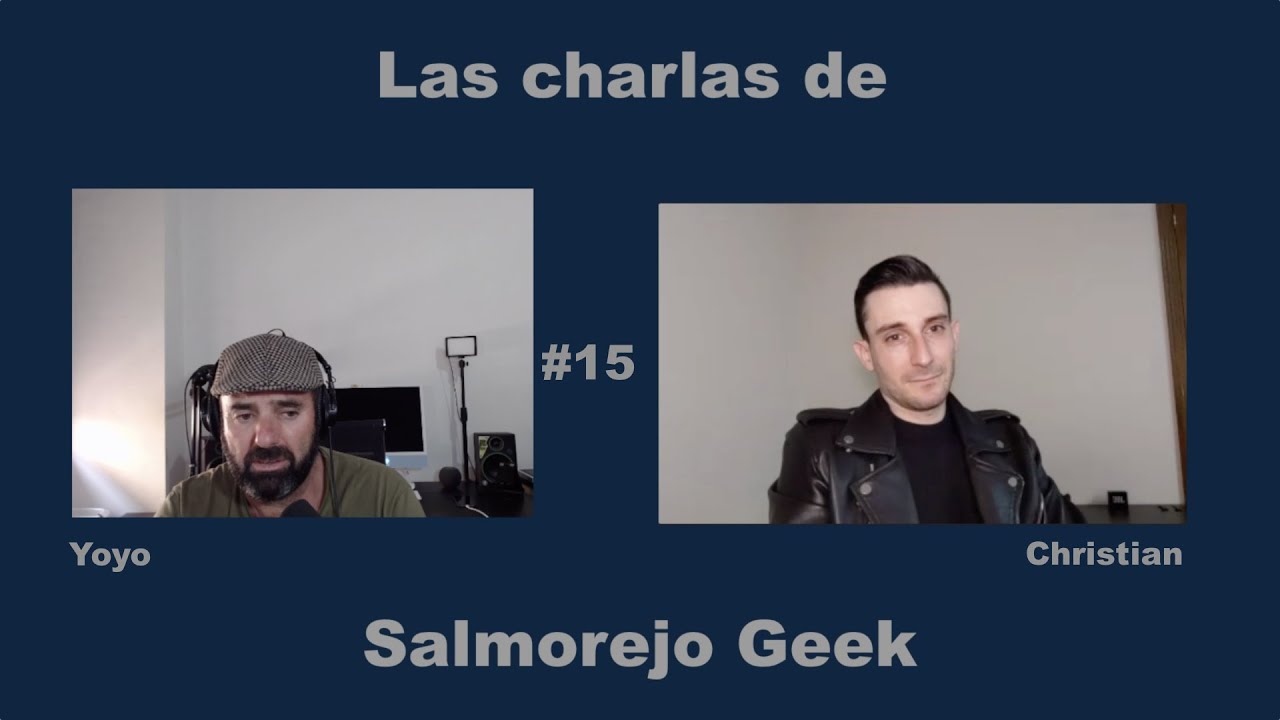 Las Charlas de Salmorejo Geek #15 Christian (MALCER) fuera del rincón. Las apariencias engañan