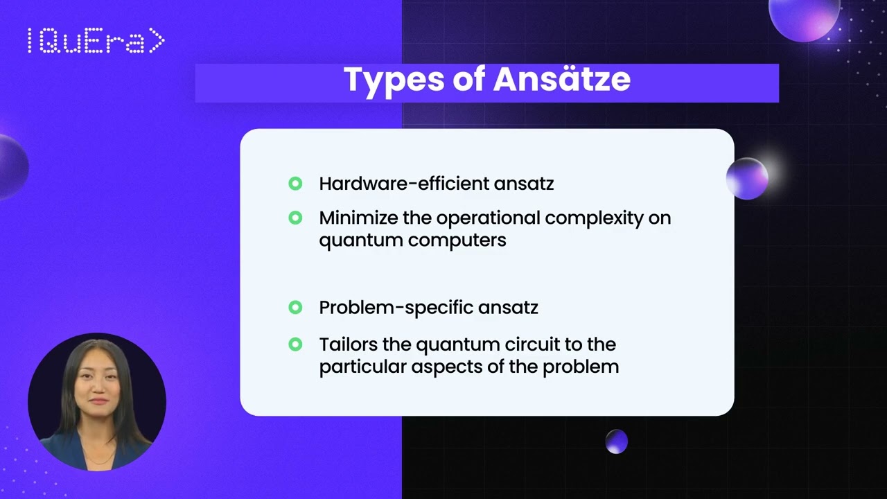 What is Quantum Ansatz | QuEra