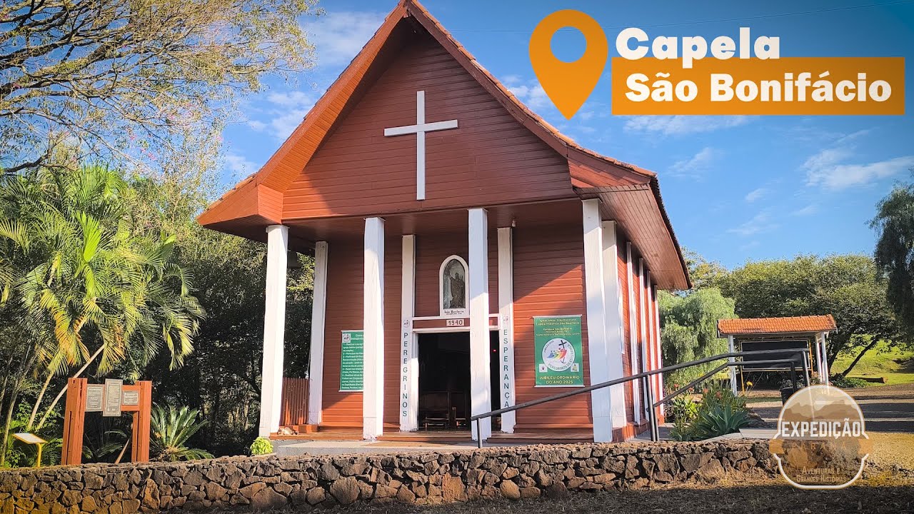 Capela São Bonifácio - O primeiro templo religioso de Maringá.