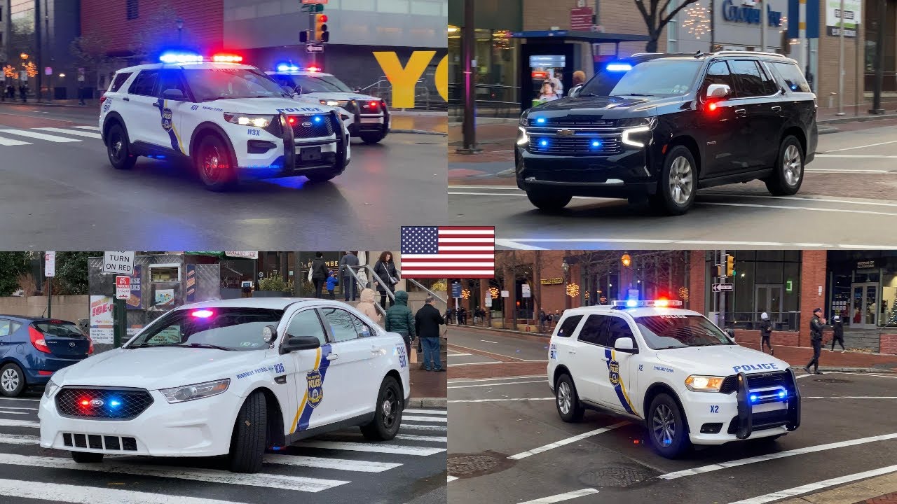 🚨 ⁴ᴷ PHILADELPHIA POLICE DEPARTMENT VEHICLE { MARKED + UNMARKED + MEDIC & DRILL TEAM } 🚨