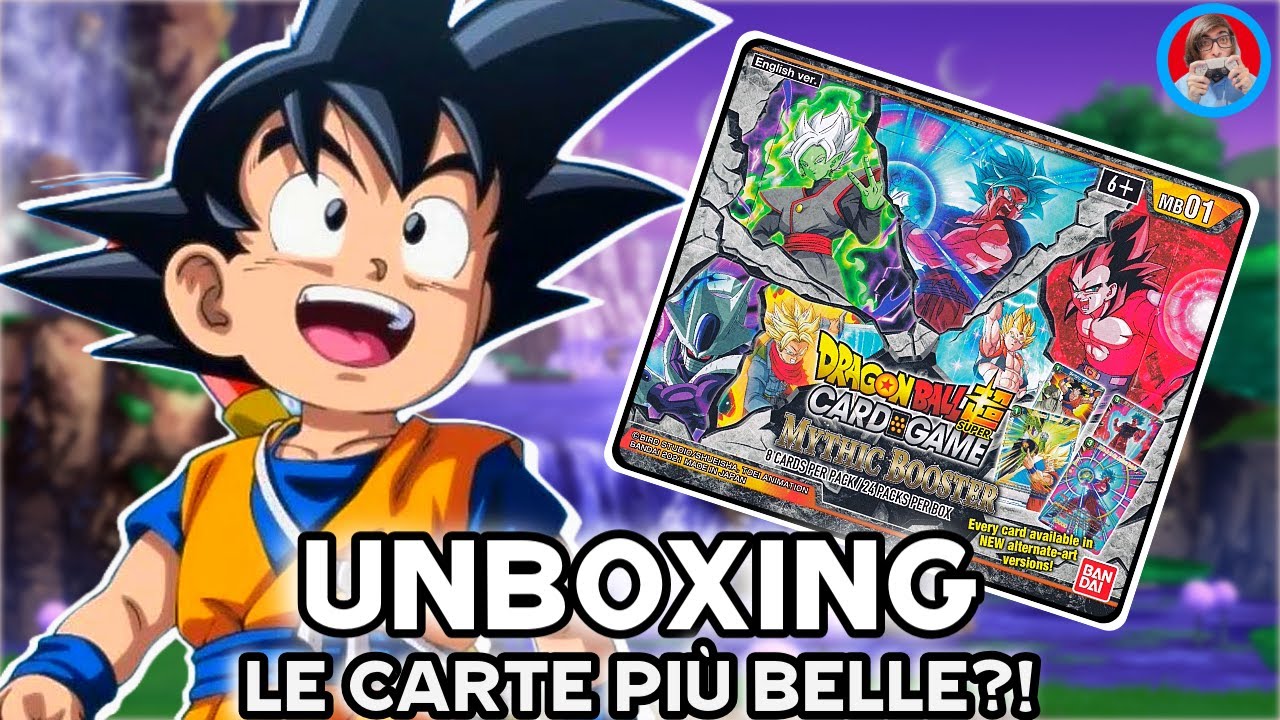 🔥Queste carte di Dragon Ball sono PAZZESCHE | Unboxing MB01