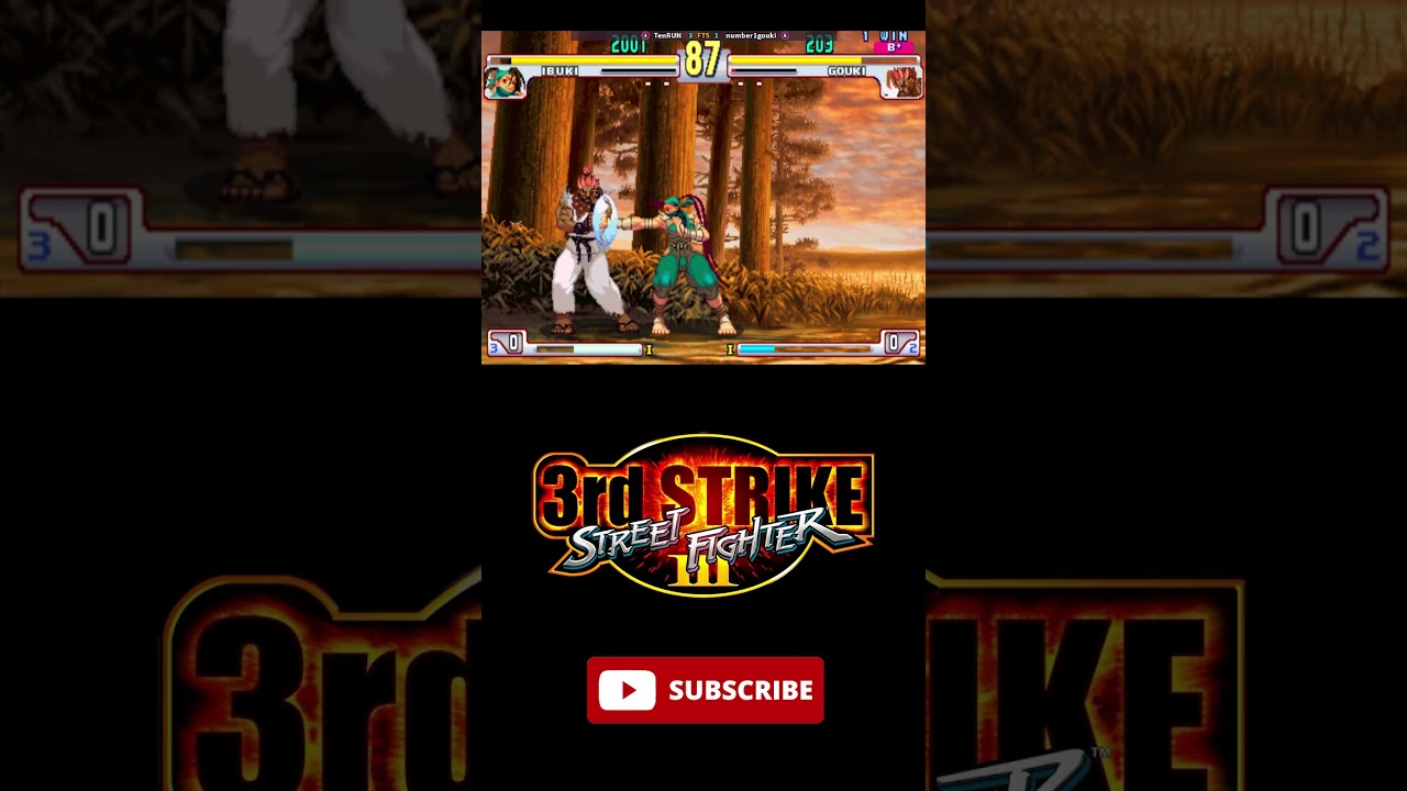 [Arcade] Street Fighter Alpha 3 TenRUN VS number1gouki 