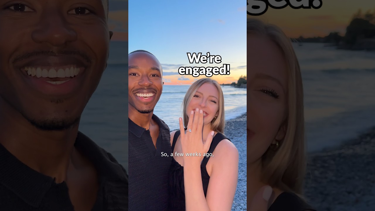 We&rsquo;re engaged! 🥹💍 #shorts