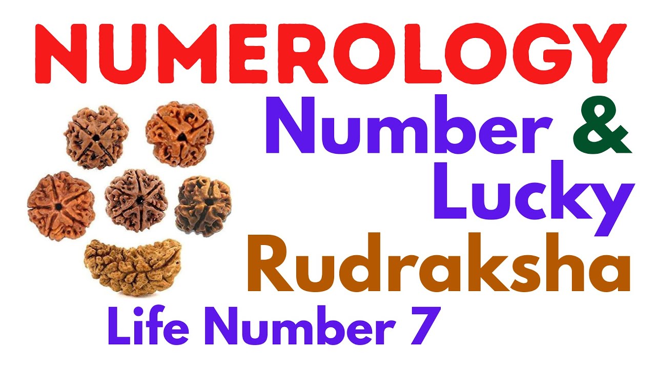 Number & Lucky Rudraksha - Life Number 7 (Hindi)