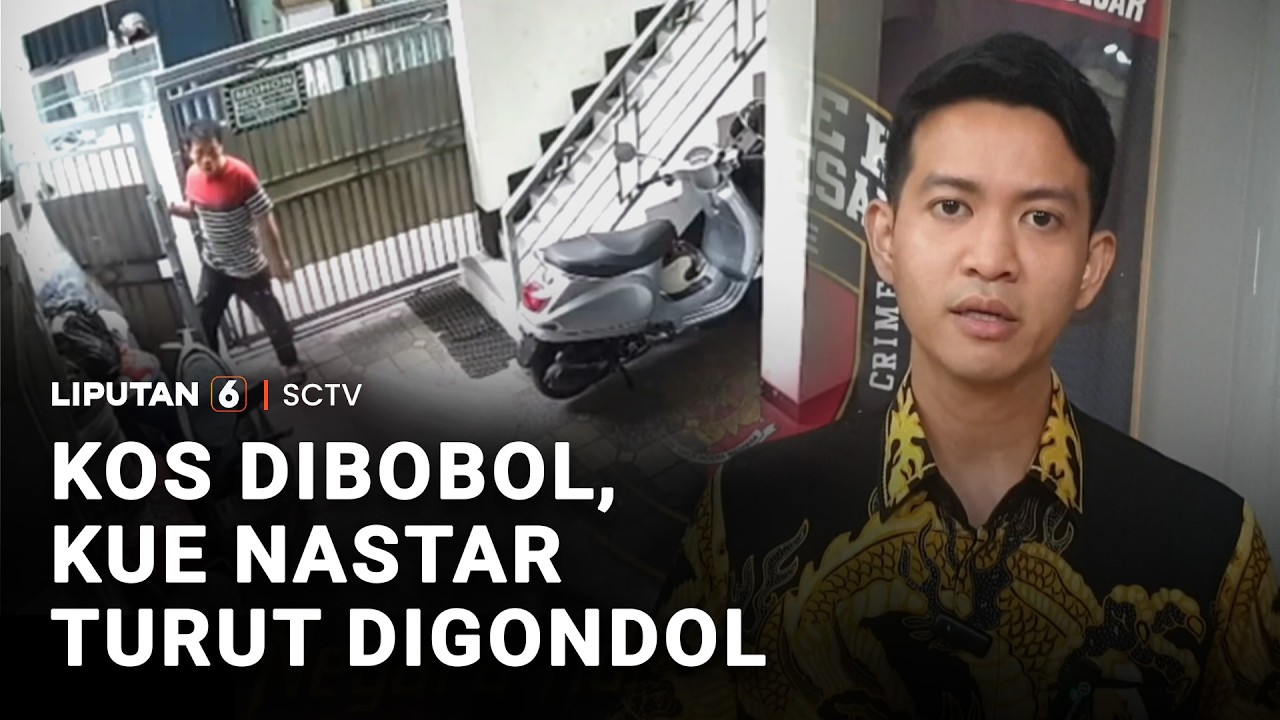 Kos Dibobol, Kue Nastar Turut Digondol | Liputan 6