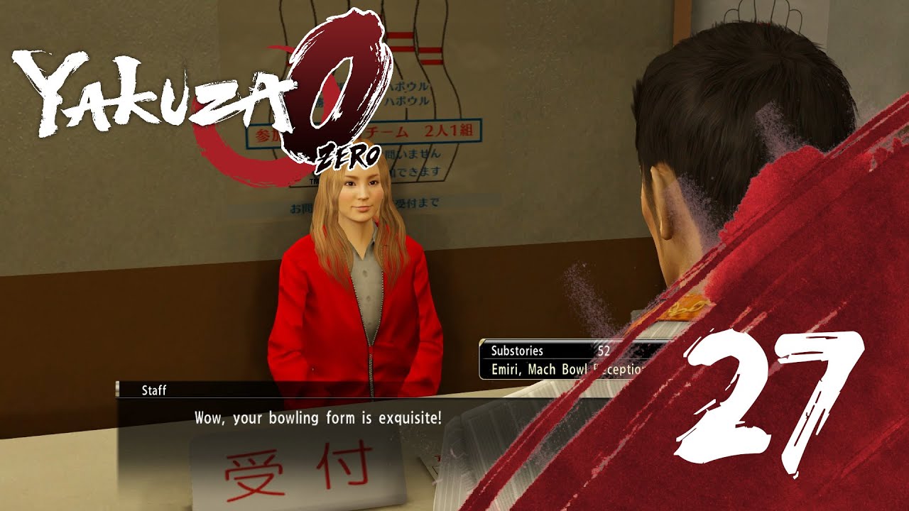 Let's go Bowling - Yakuza 0 100% #27