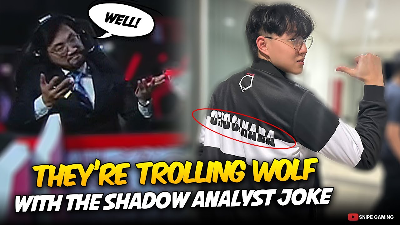 MIRKO TROLLING WOLF with THE SHADOW ANALYST JOKES . . .😂
