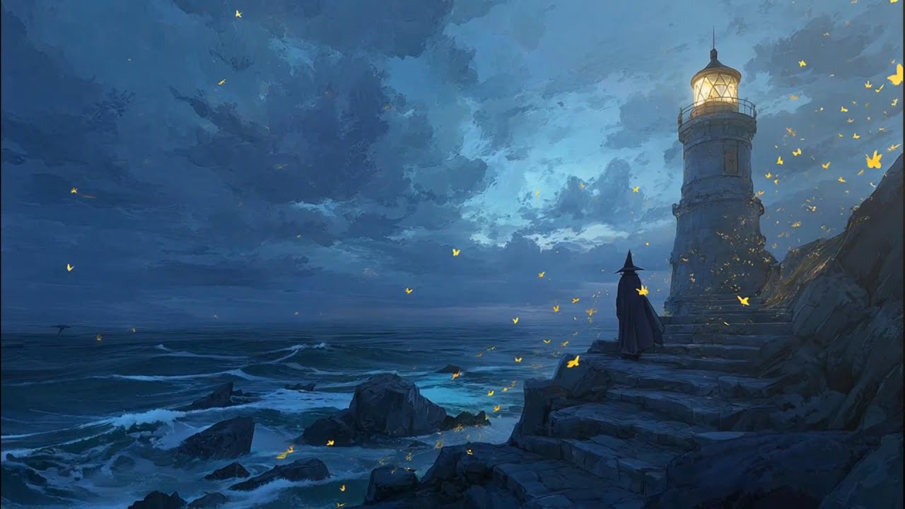 Medieval Sleepy Focus 🌙 Soft Night Ambience for Relaxation & Study