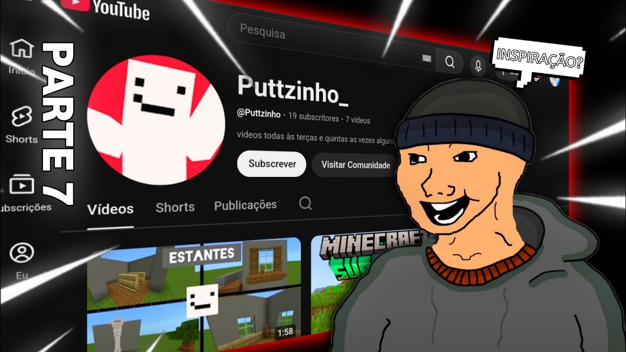 🔍ANALISANDO seu canal de MINECRAFT (Inspiração?)