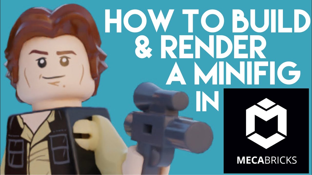 Как собрать и визуализировать минифигурку LEGO в Mecabricks!