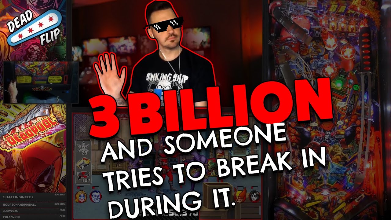 Deadpool Pinball 3 Billion point Game!