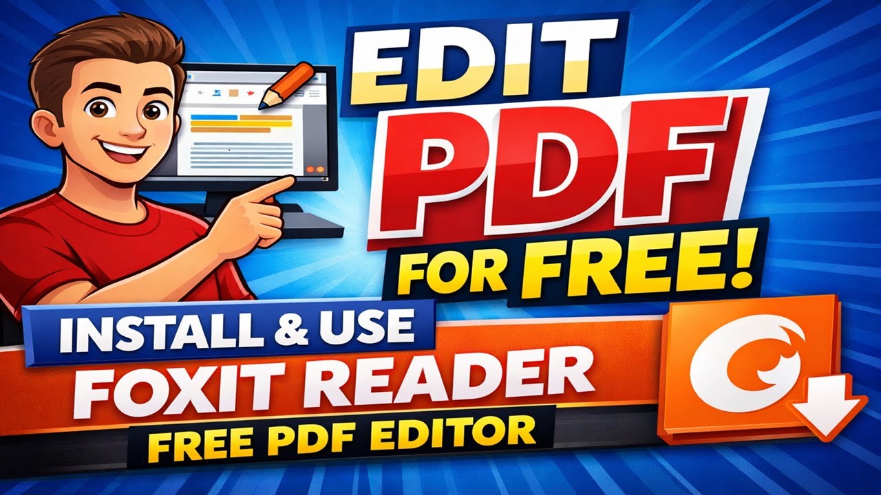 Как бесплатно редактировать PDF-файлы | Установка и использование бесплатного редактора PDF (инст...