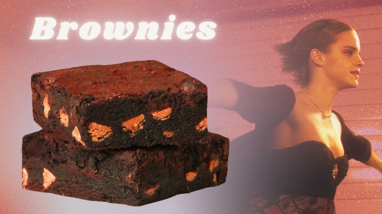PERKS OF BEING A WALLFLOWER | BEST Fudgy Chocolate BROWNIES Recipe | Emma Watson Approves