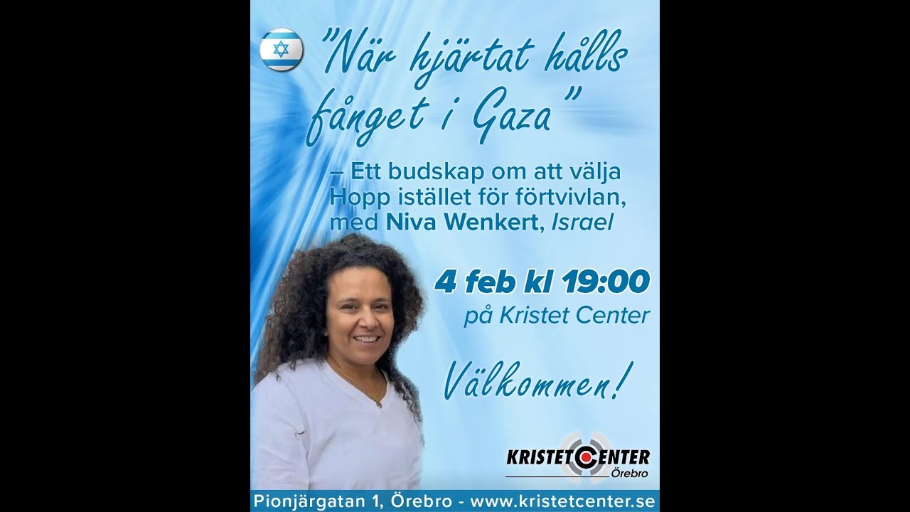 Israelmöte| Niva Wenkert | 2026-02-04