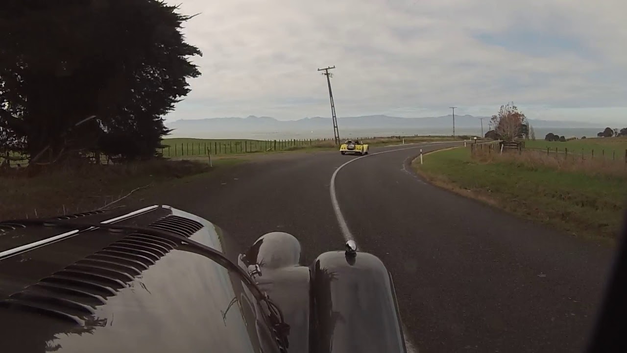 Morgan Plus 4 NZ - lunch run, May 2019