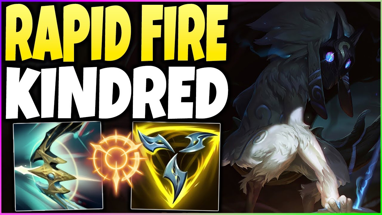 Rapidfire Kindred Melts Anyones HP Bar In Seconds! (Onhit Kindred Is So Good!)