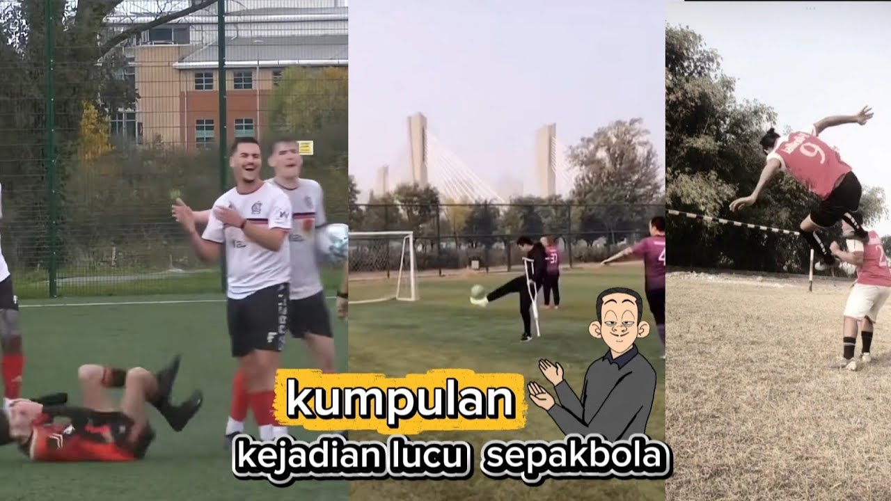 Moments sepakbola ngakak 