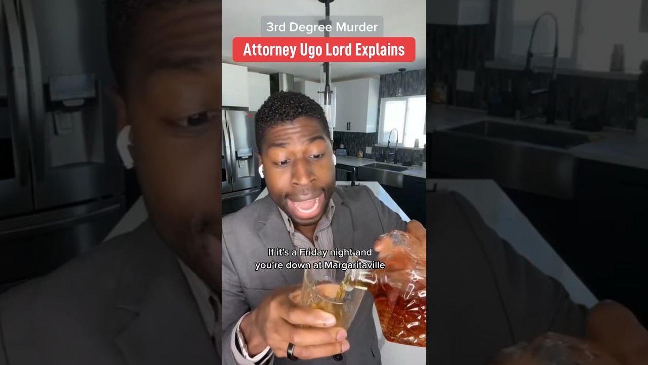 Prison sentences for 1st, 2nd & 3rd degree murder. Attorney Ugo Lord raps! (I am so sorry😅) #shorts