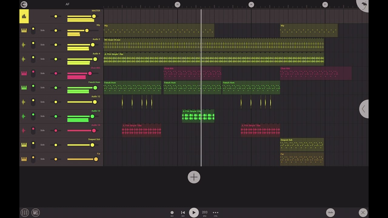 ⚡️24-1⚡️중학생이 찍어본 비트(수정 버전) #비트 #힙합 #flstudiomobile 