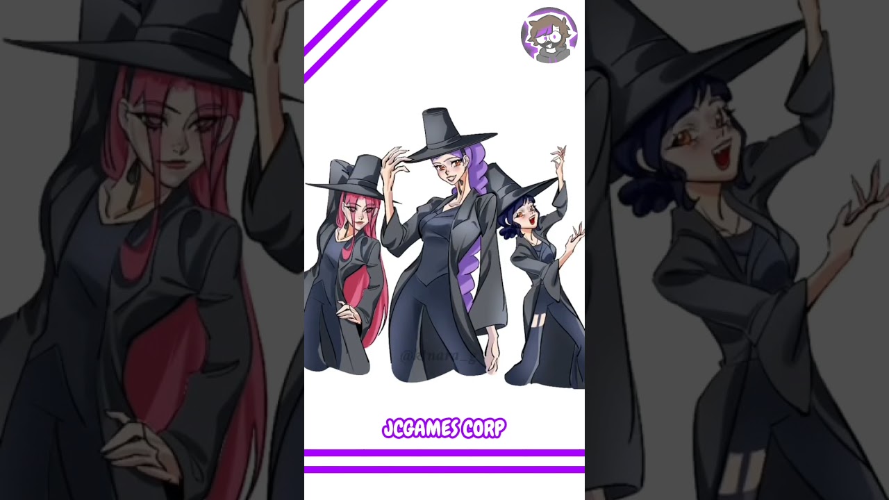 Las HUNTR/X en Halloween || Kpop Demon Hunters Fandub #rumi #zoey #memes #jinu #sajaboys