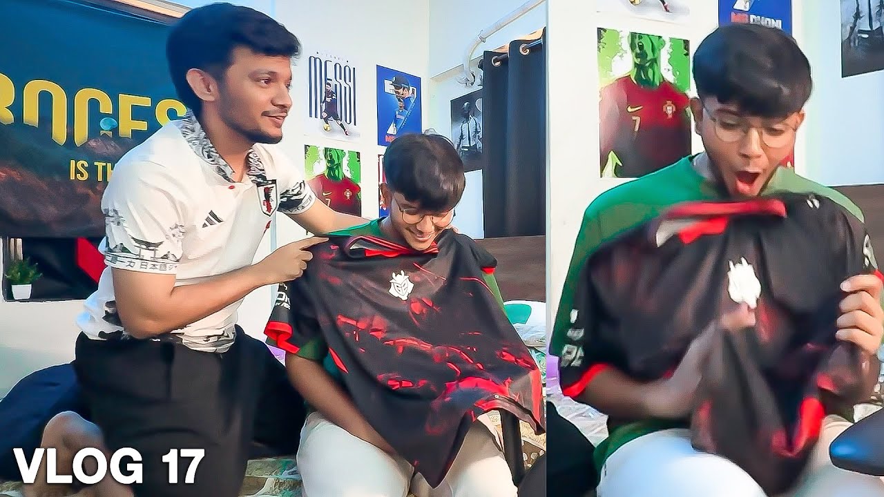 KLURGE KO GIFT KI G2 JERSEY ! Vlog 17