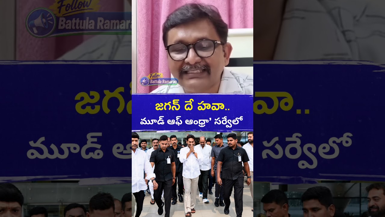 Jagan De Hawa..🔥🔥YSJAGAN |YSRCP |Battula Ramarao #newsupdate #newstoday