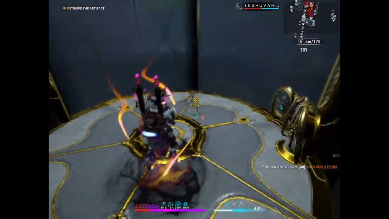 Warframe RG Slide test