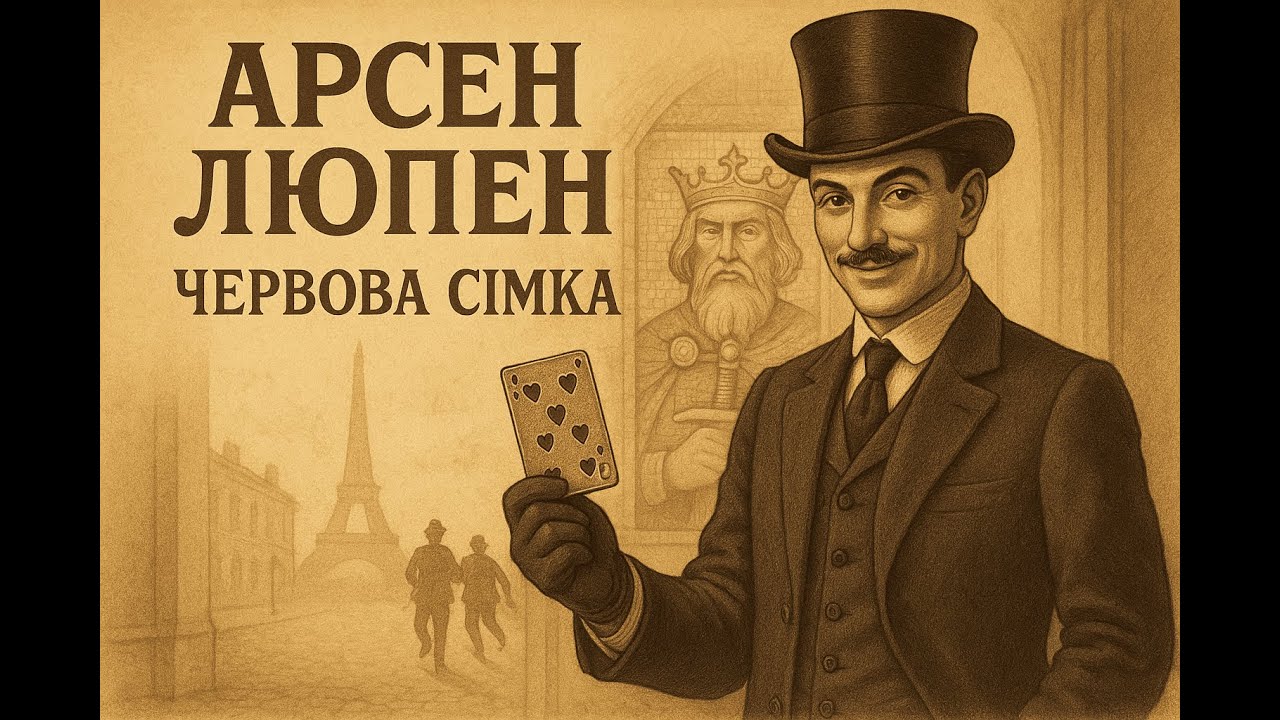 Моріс Леблан — Арсен Люпен: Червова сімка | Аудіокнига українською