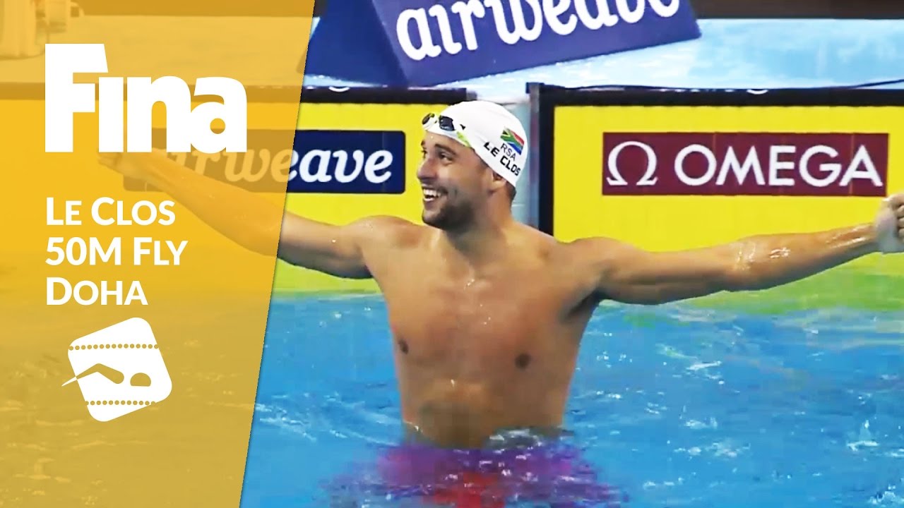 50m Butterfly: Chad Le Clos - #6 Doha