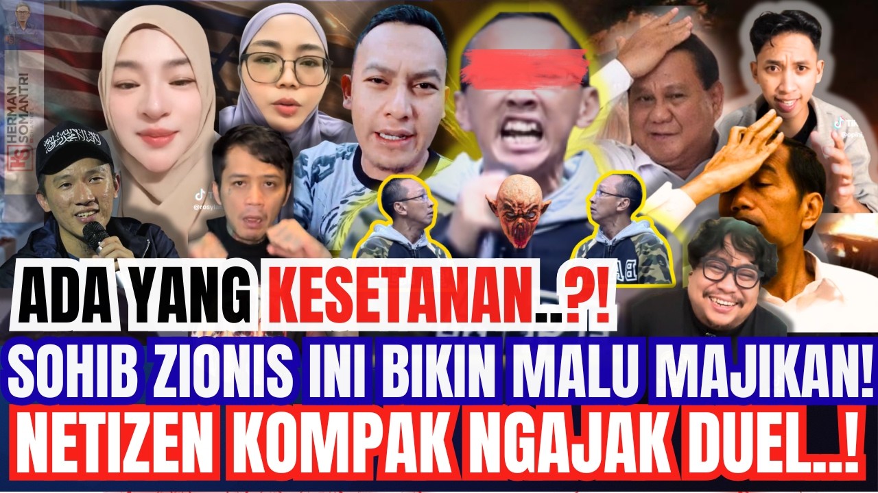 SERU! NETIZEN RAME-RAME TANTANG DUEL ABU JANDA! SETELAH BLUNDER & DIUSIR AIMAN DARI ACARA!