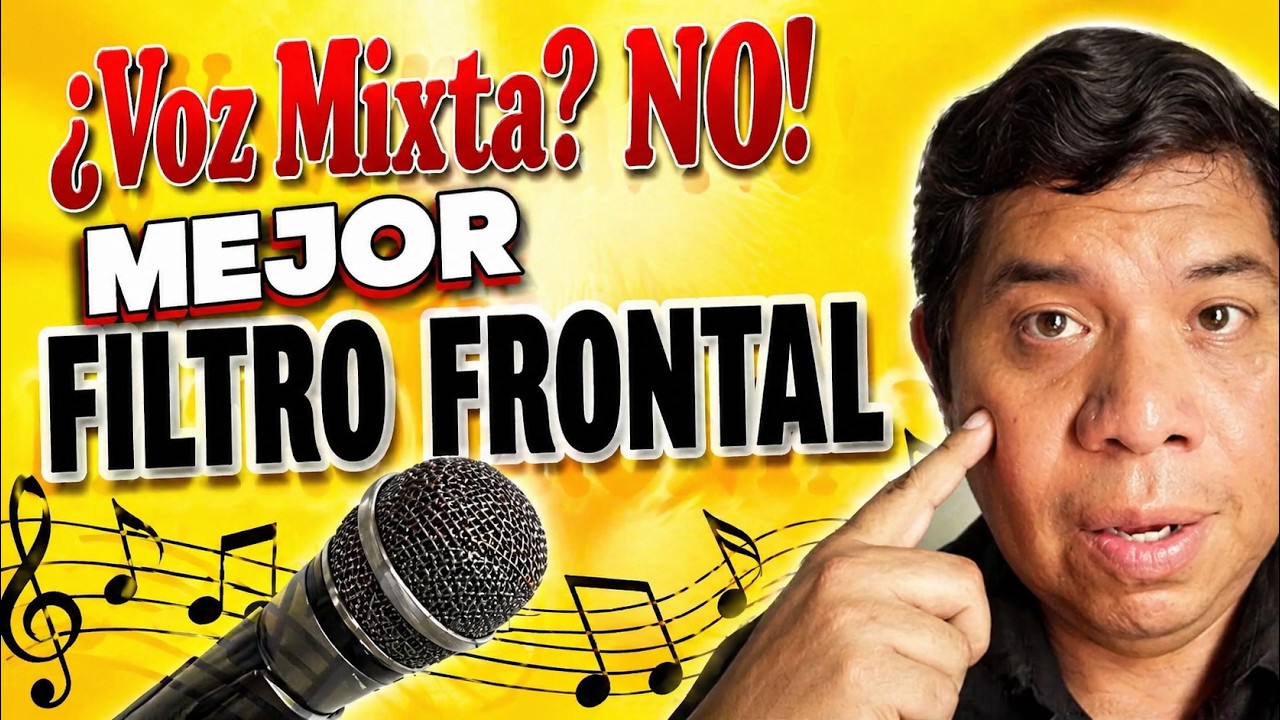 Adiós VOZ MIXTA: Descubre el Filtro Frontal y CANTA con libertad vocal