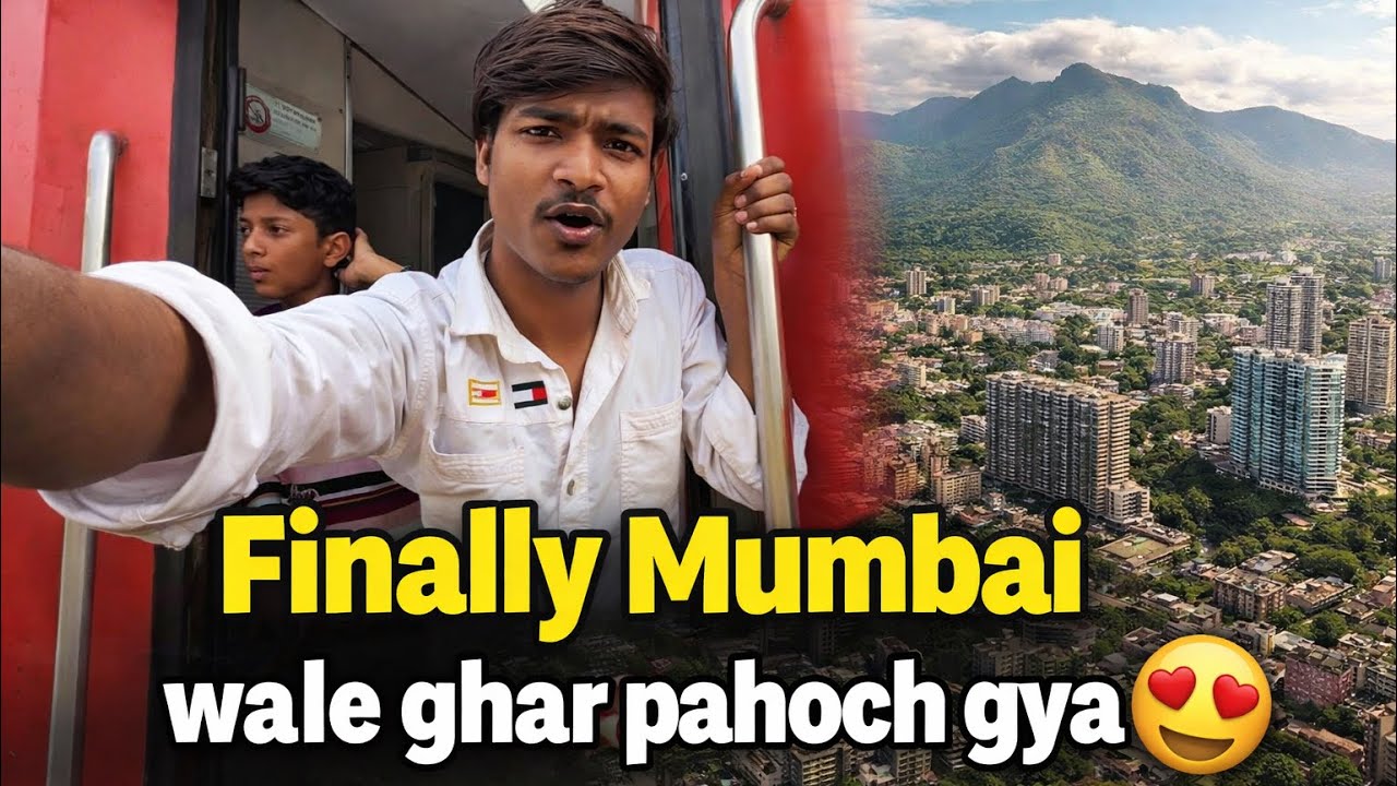 Mumbai pahoch gya 😍|| Kamlesh vlogs 