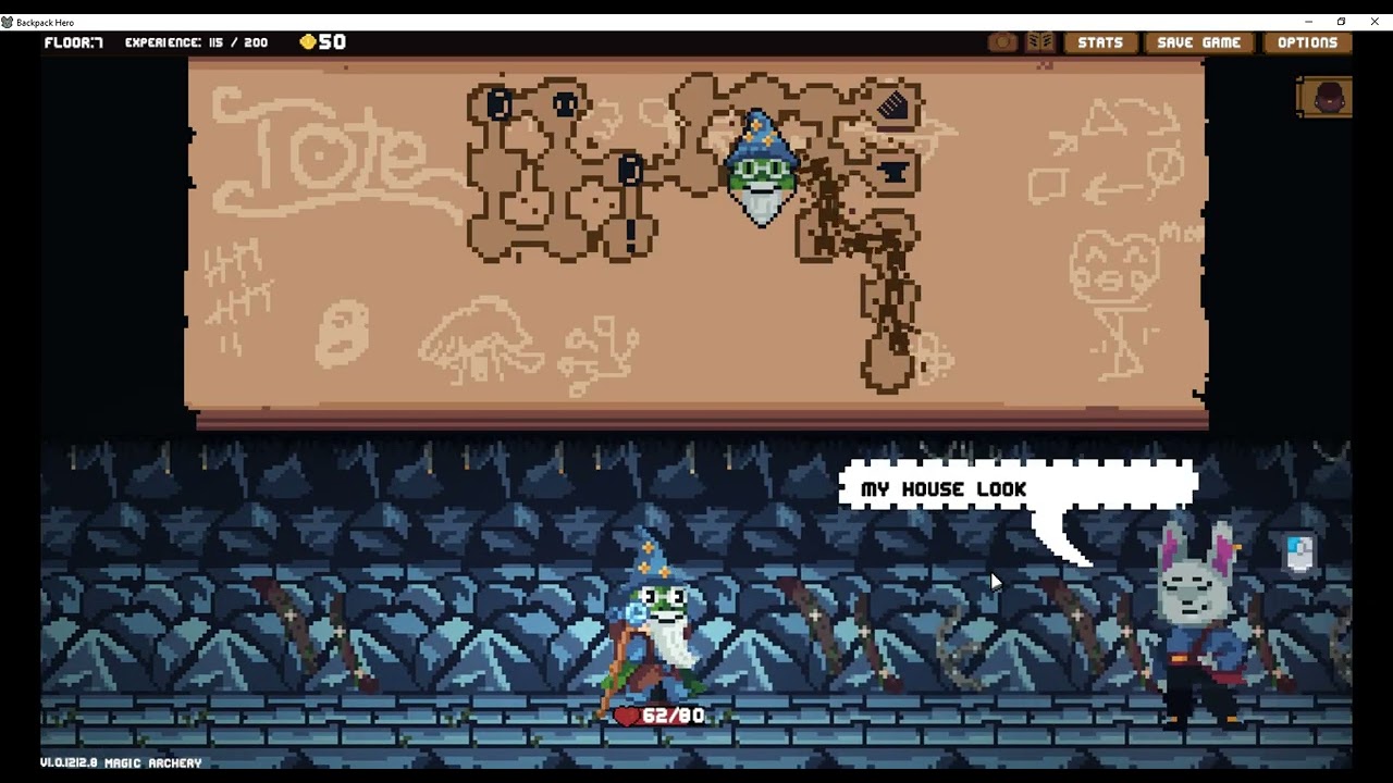 Backpack Hero, Episode 219: Tote, Frog Magic Archery's Part 3 (instrumental gameplay)