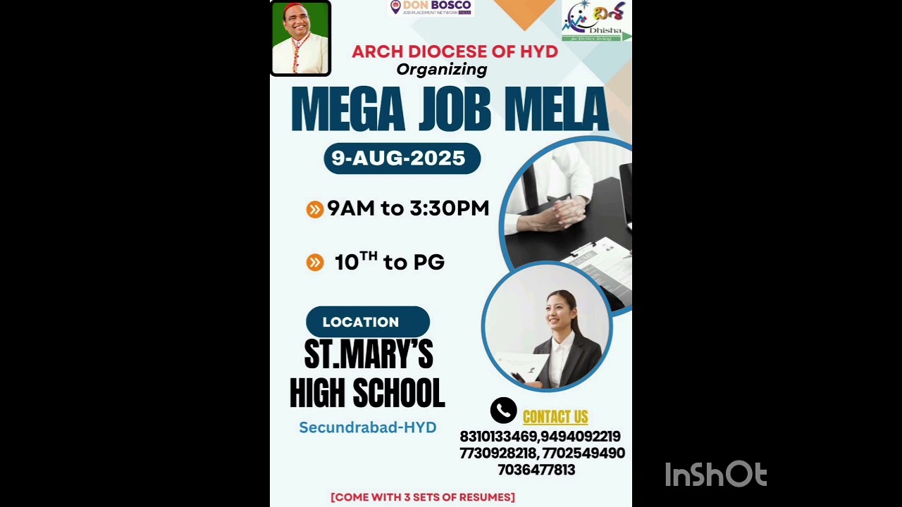 MEGA JOB MELA II SECUNDERABAD II HYDERABAD II