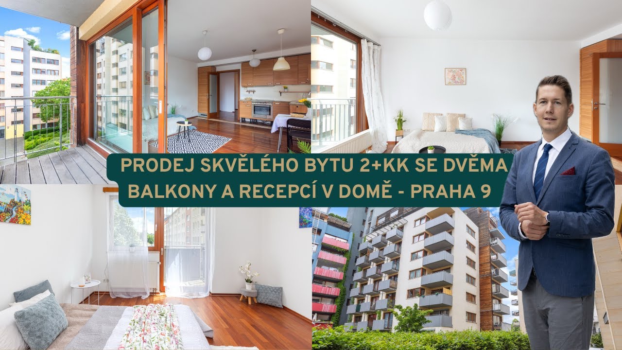 Prodej bytu 2+kk, Praha 9 - videoproohl&iacute;dka realitn&iacute;ho makl&eacute;ře Romana Edera