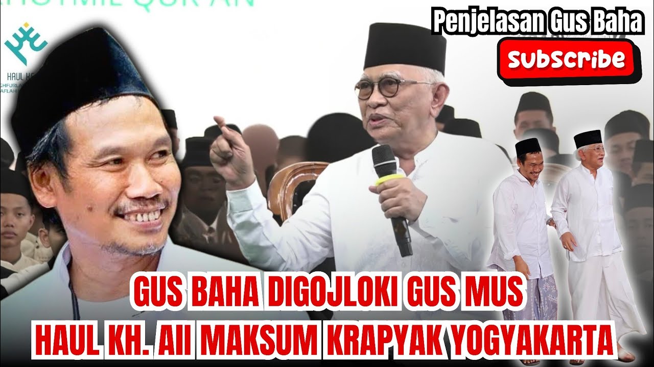 🔴GUS BAHA TERBARU ‼️ GOJLOKAN GUS MUS DI LIVE HAUL ALI MAKSUM || KRAPYAK YOGYAKARTA 