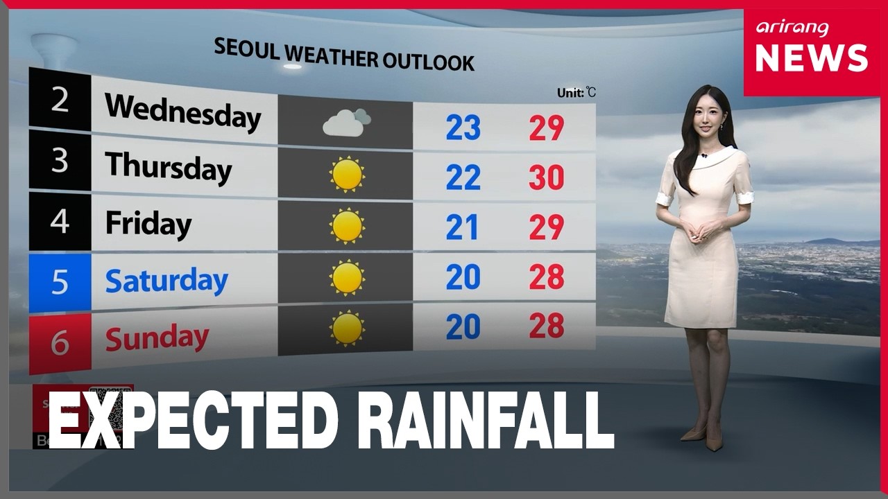 [Weather] Heat wave alerts continue in southern regions, scattered rain and showers